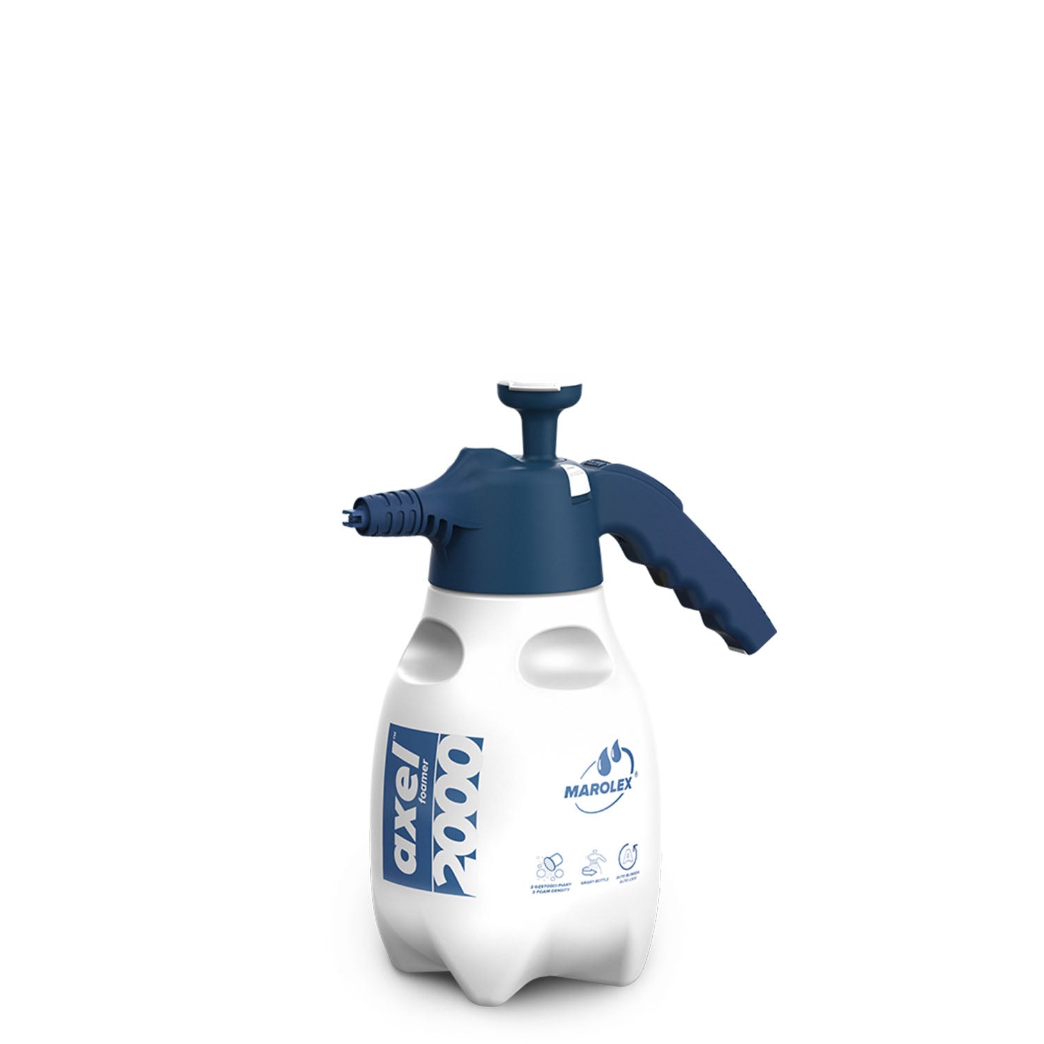 TerraDomi Schaumsprühgerät 2 Liter | Drucksprüher mit austauschbaren Schaumeinsätzen