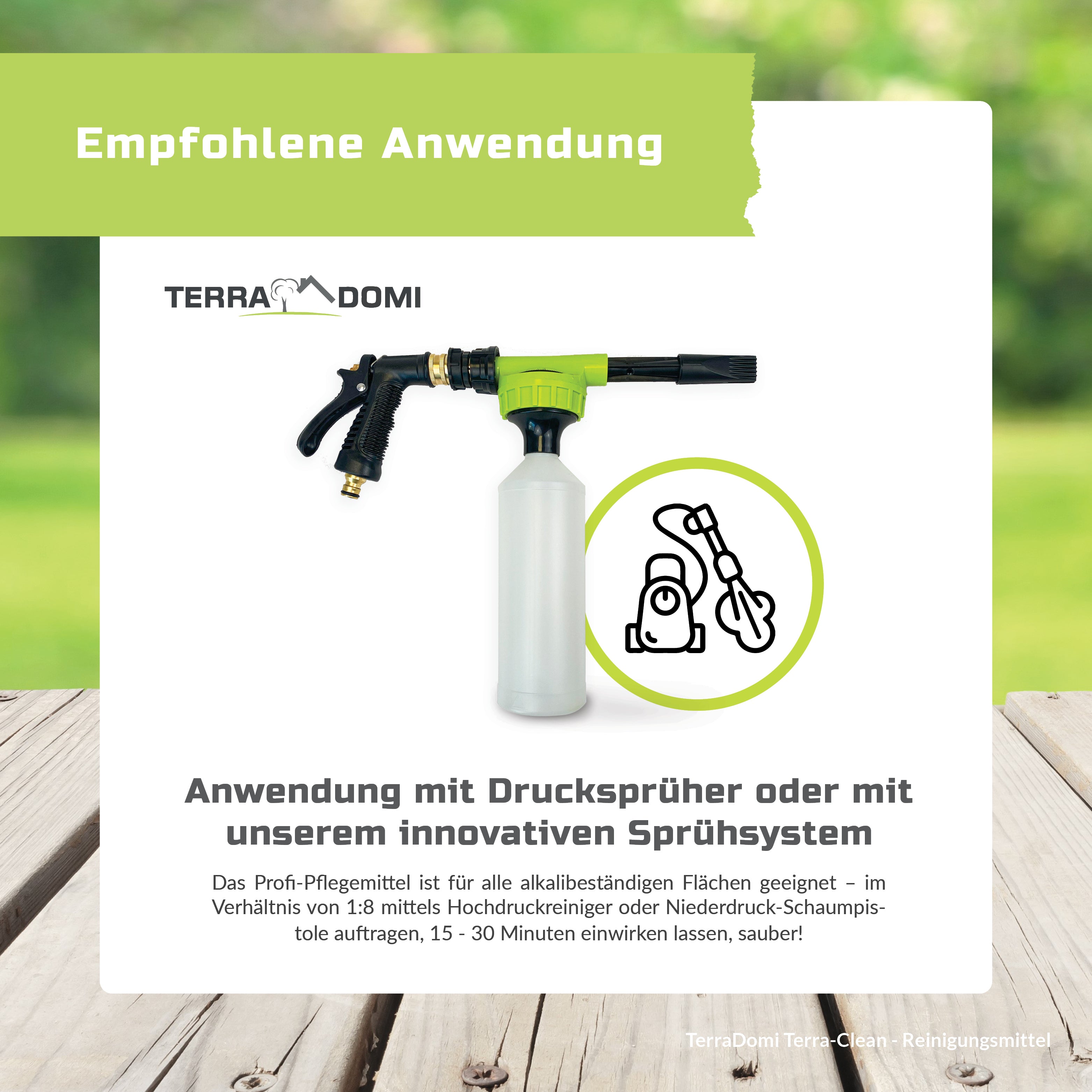 Terra-Clean Reinigungsmittel gegen starke Verschmutzungen