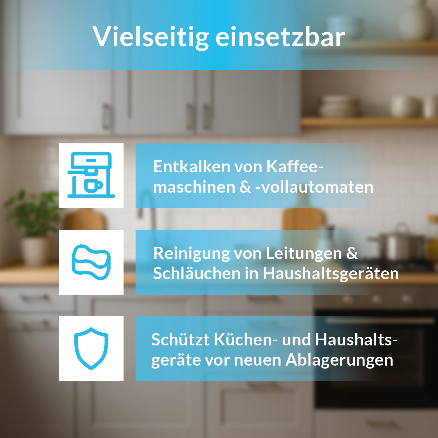 Bio Universal Entkalker -
100% kraftvoll gegen Kalk