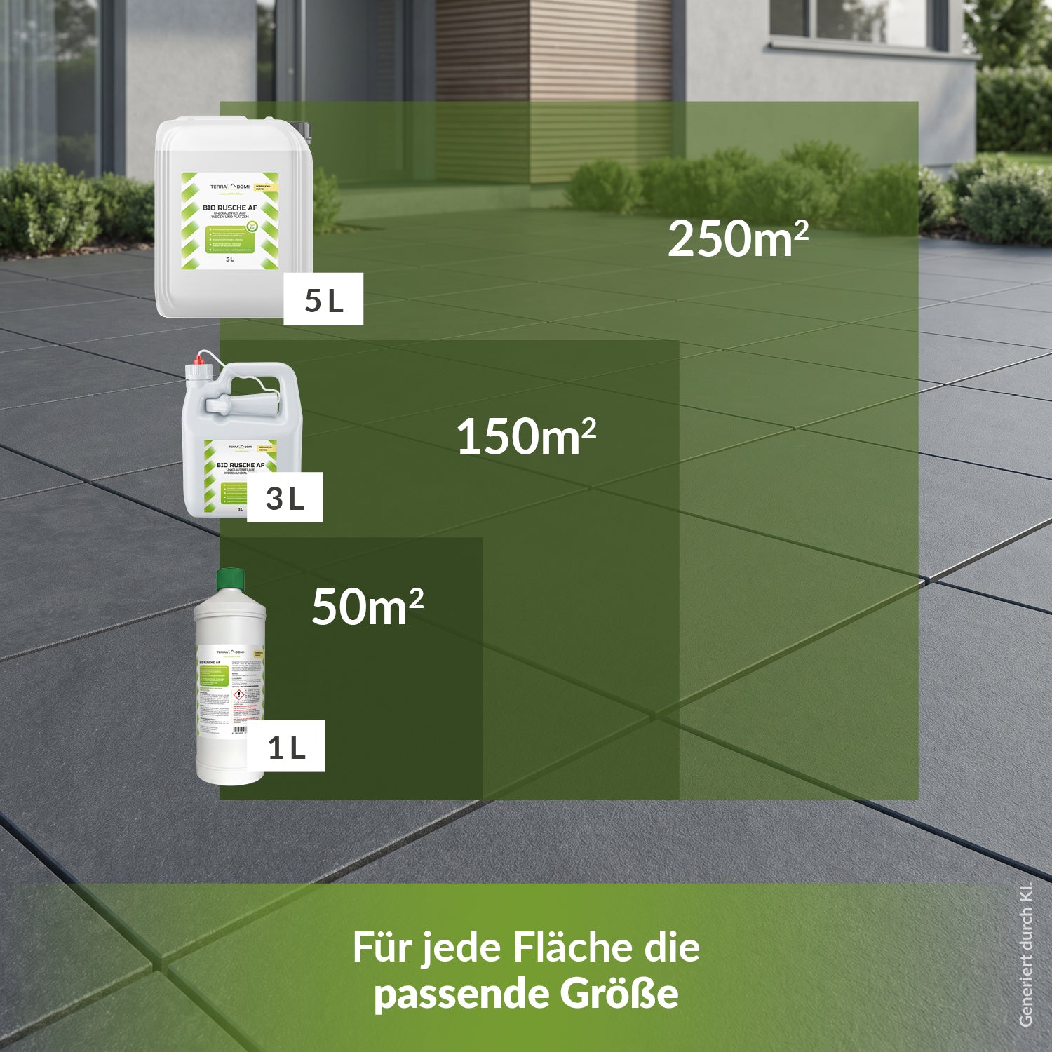 TerraDomi Bio Rusche AF Grundstoff Acetum | Unkrautbeseitigung auf natürlichem Weg