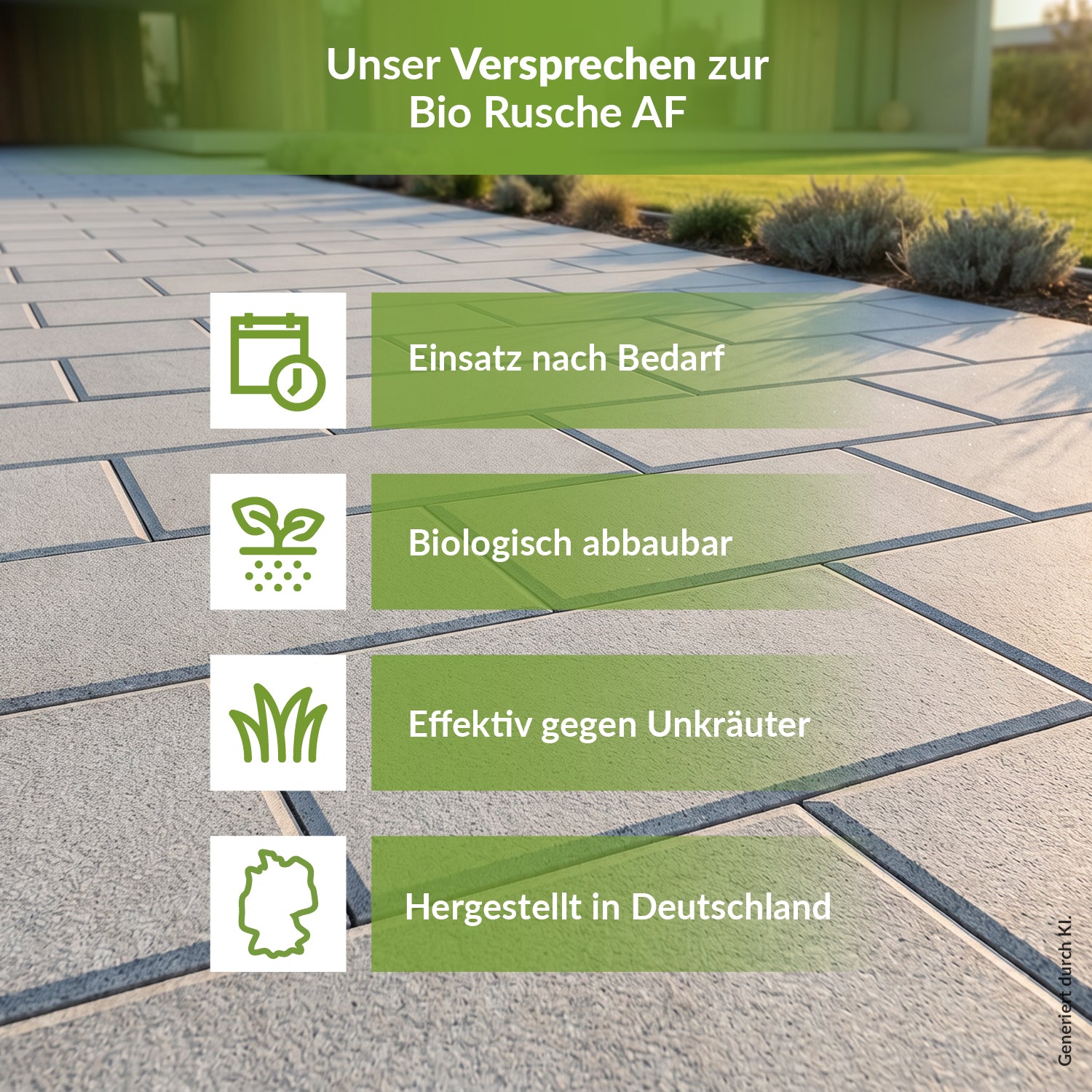 TerraDomi Bio Rusche AF Grundstoff Acetum | Unkrautbeseitigung auf natürlichem Weg