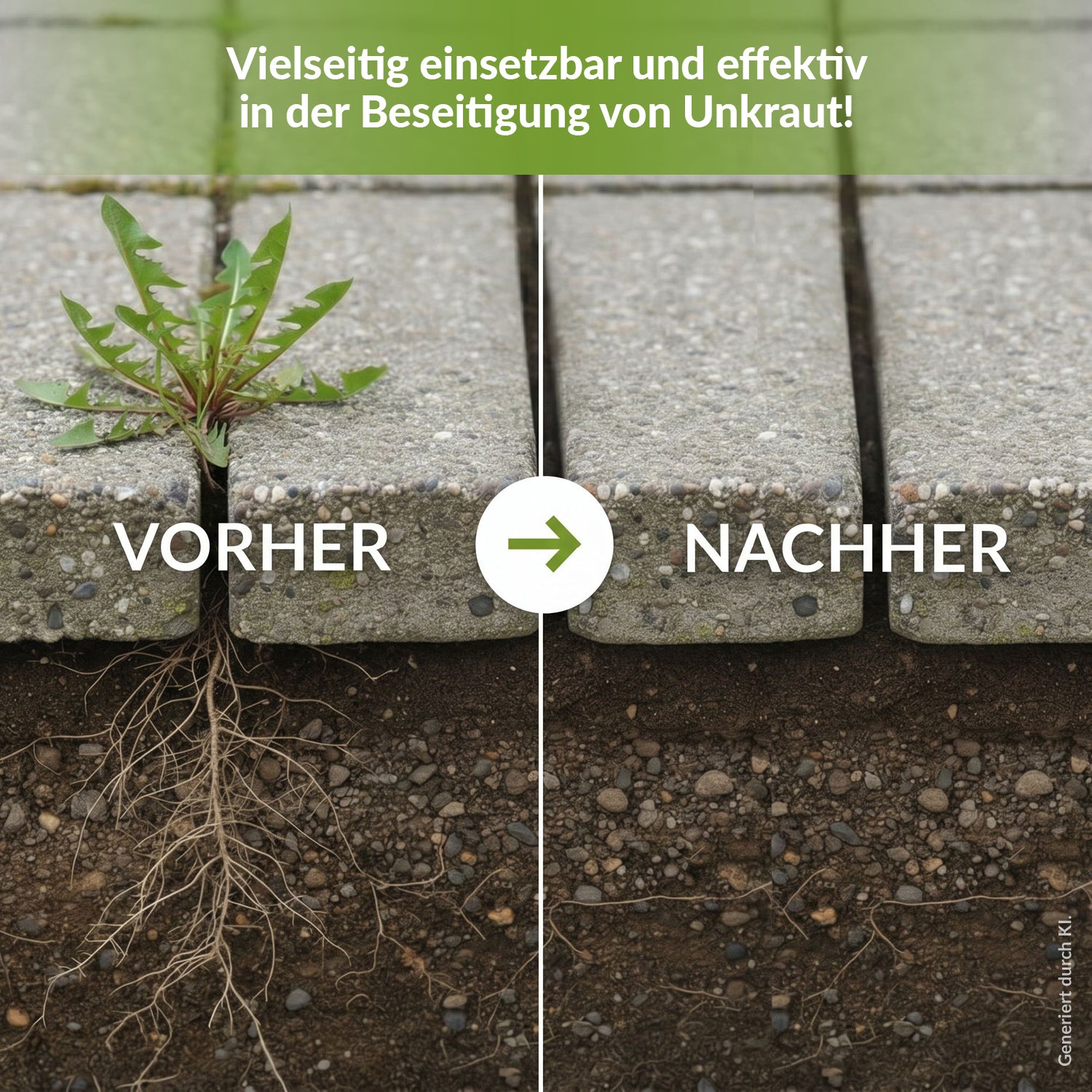 TerraDomi Bio Rusche AF Grundstoff Acetum | Unkrautbeseitigung auf natürlichem Weg