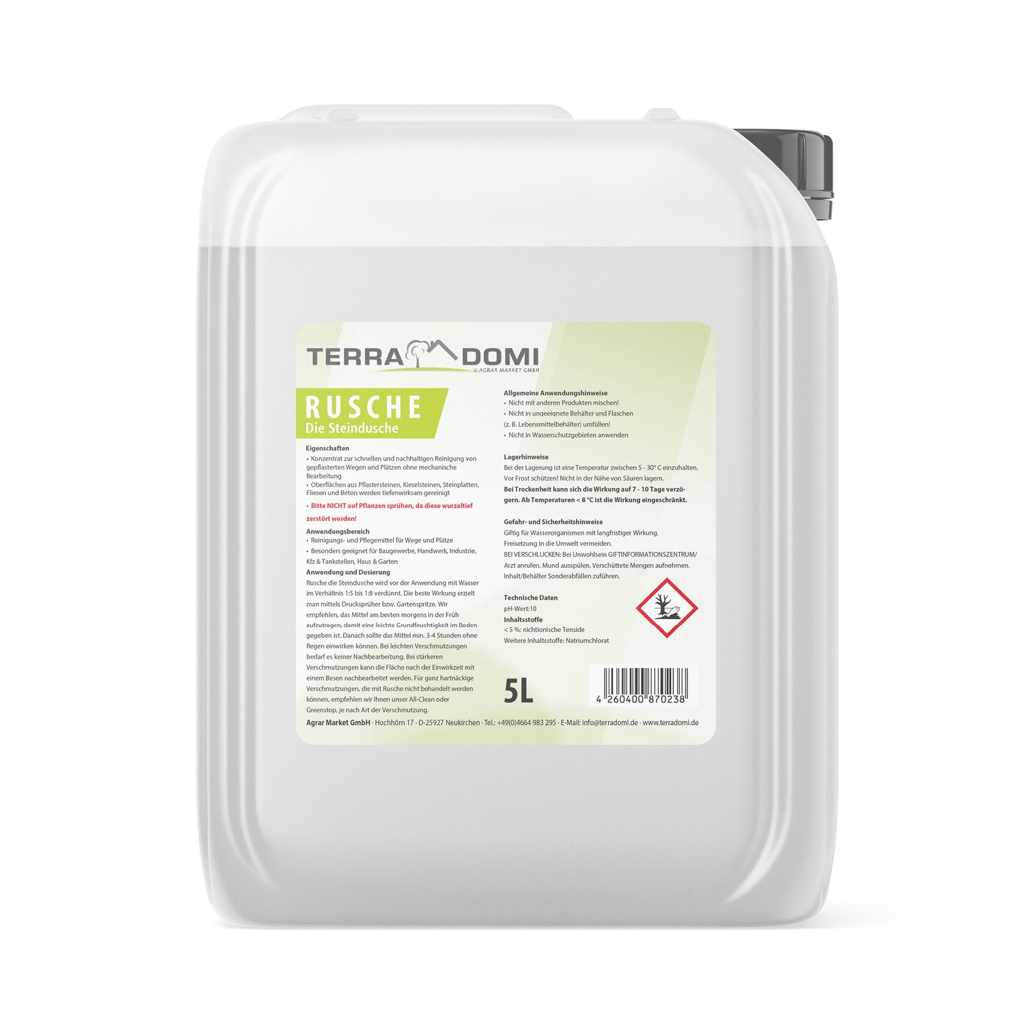 Rusche - die Steindusche - 5 Liter