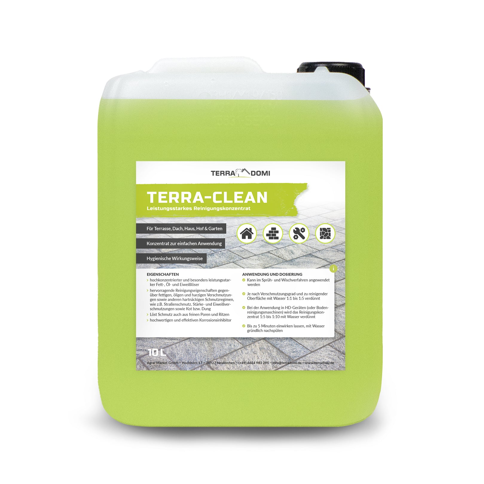 Terra-Clean Reinigungsmittel gegen starke Verschmutzungen