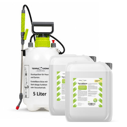 Drucksprüher 5L + TerraNano Steinimprägnierung (Bundle)
