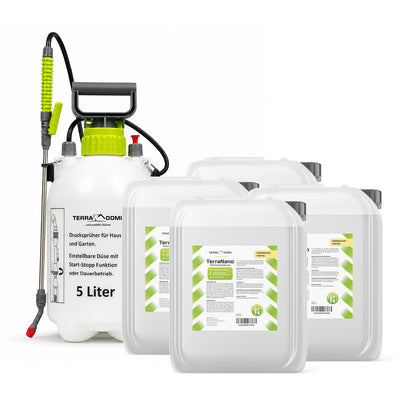 Drucksprüher 5L + TerraNano Steinimprägnierung (Bundle)