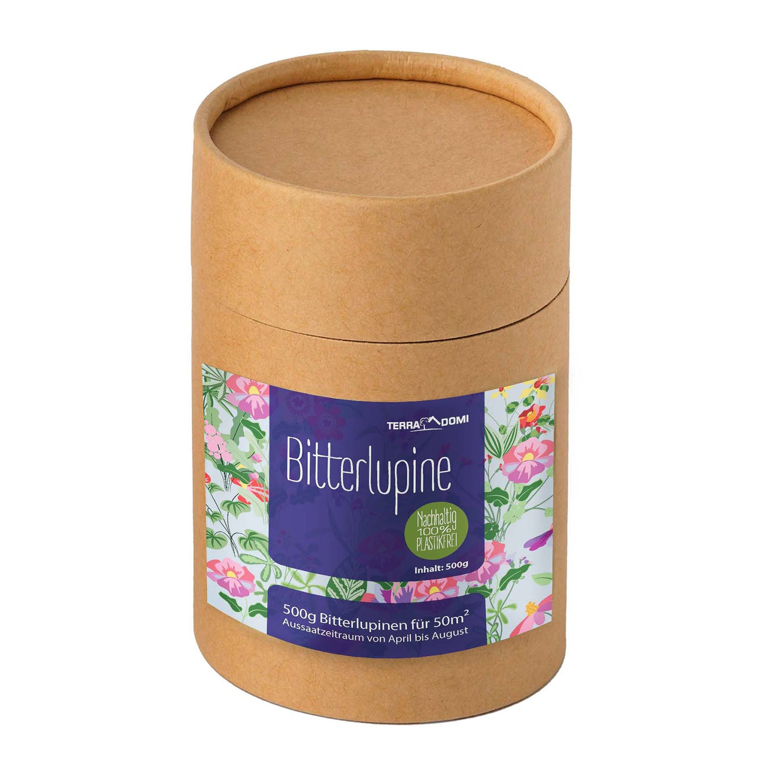 TerraDomi 500g Bitterlupinen I tiefwurzelnd und bodenauflockernd