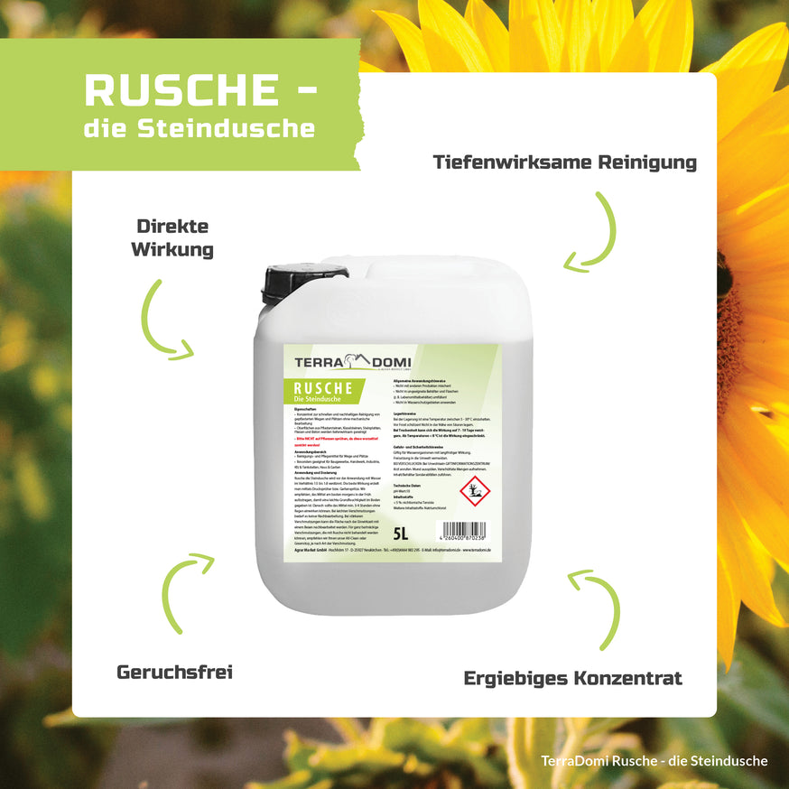 Rusche - die Steindusche - 1 Liter