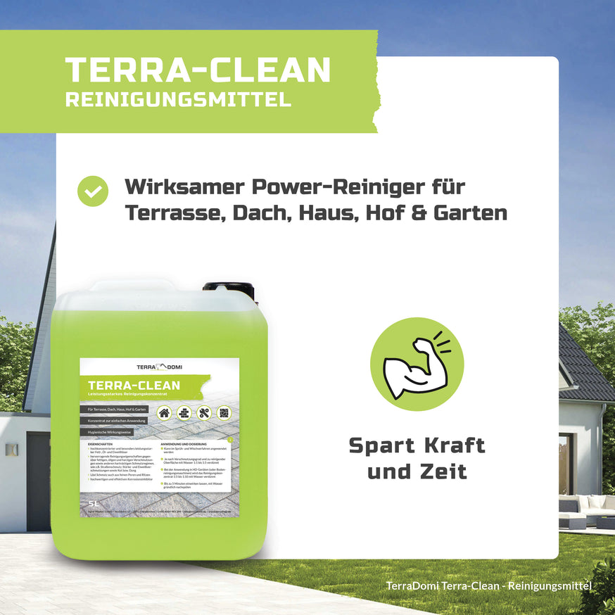 Terra-Clean Reinigungsmittel gegen starke Verschmutzungen