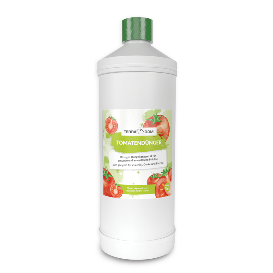 TerraDomi Tomatendünger 1 Liter Flüssigdünger Konzentrat
