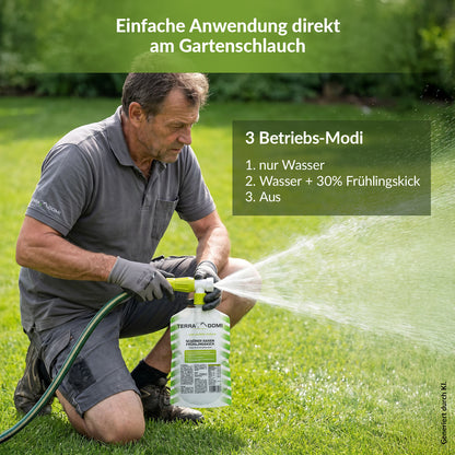 TerraDomi Frühlingskick Rasendünger Flüssig 1 L für 250-300m²