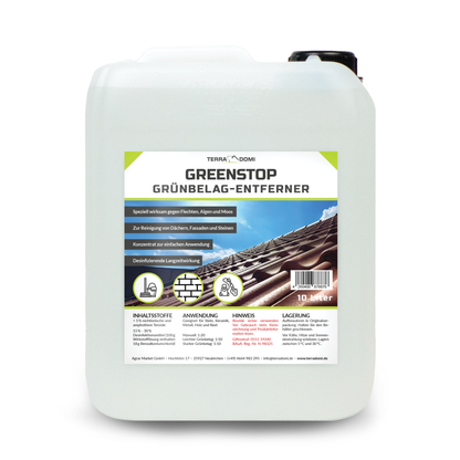 Greenstop Grünbelagentferner für den Außenbereich